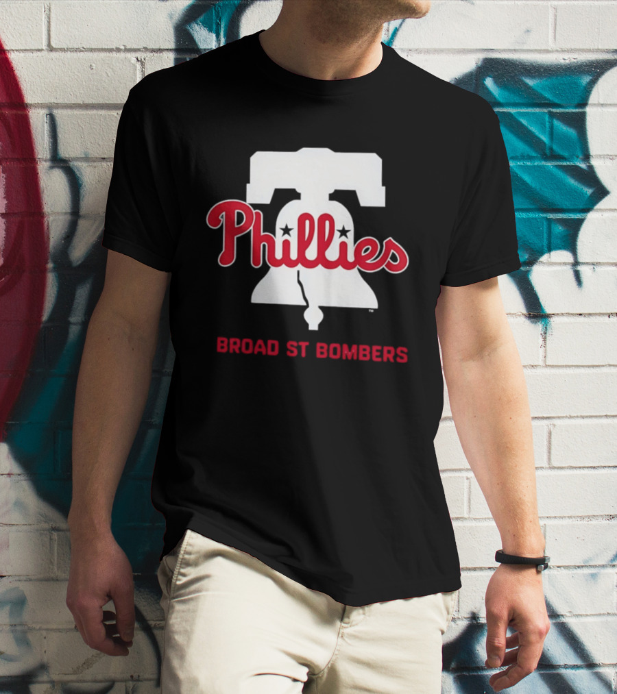 Phillies Liberty Bell Broad St Bombers T-Shirt