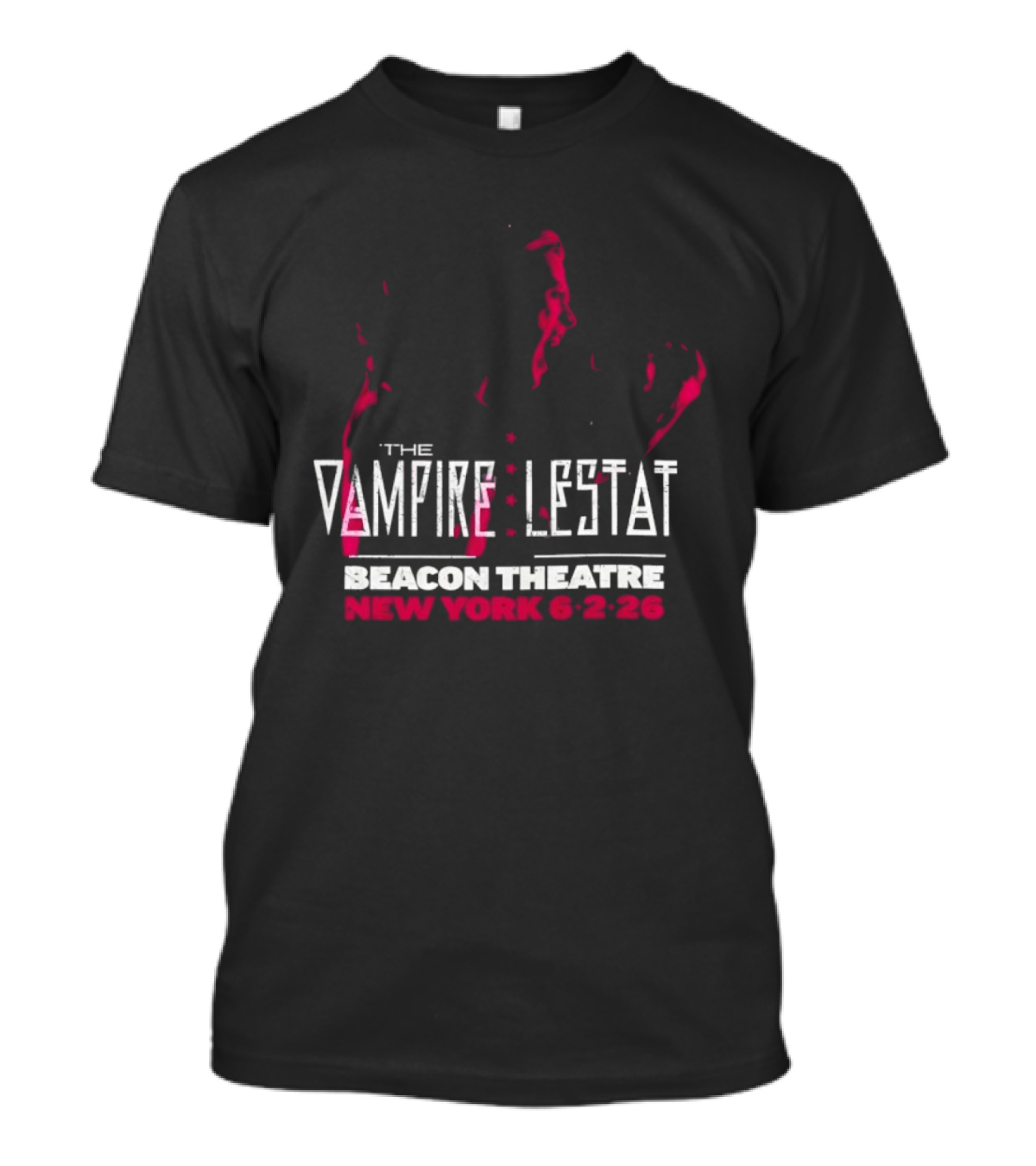 The Vampire Lestat Beacon Theatre New York 6 2 26 T-Shirt