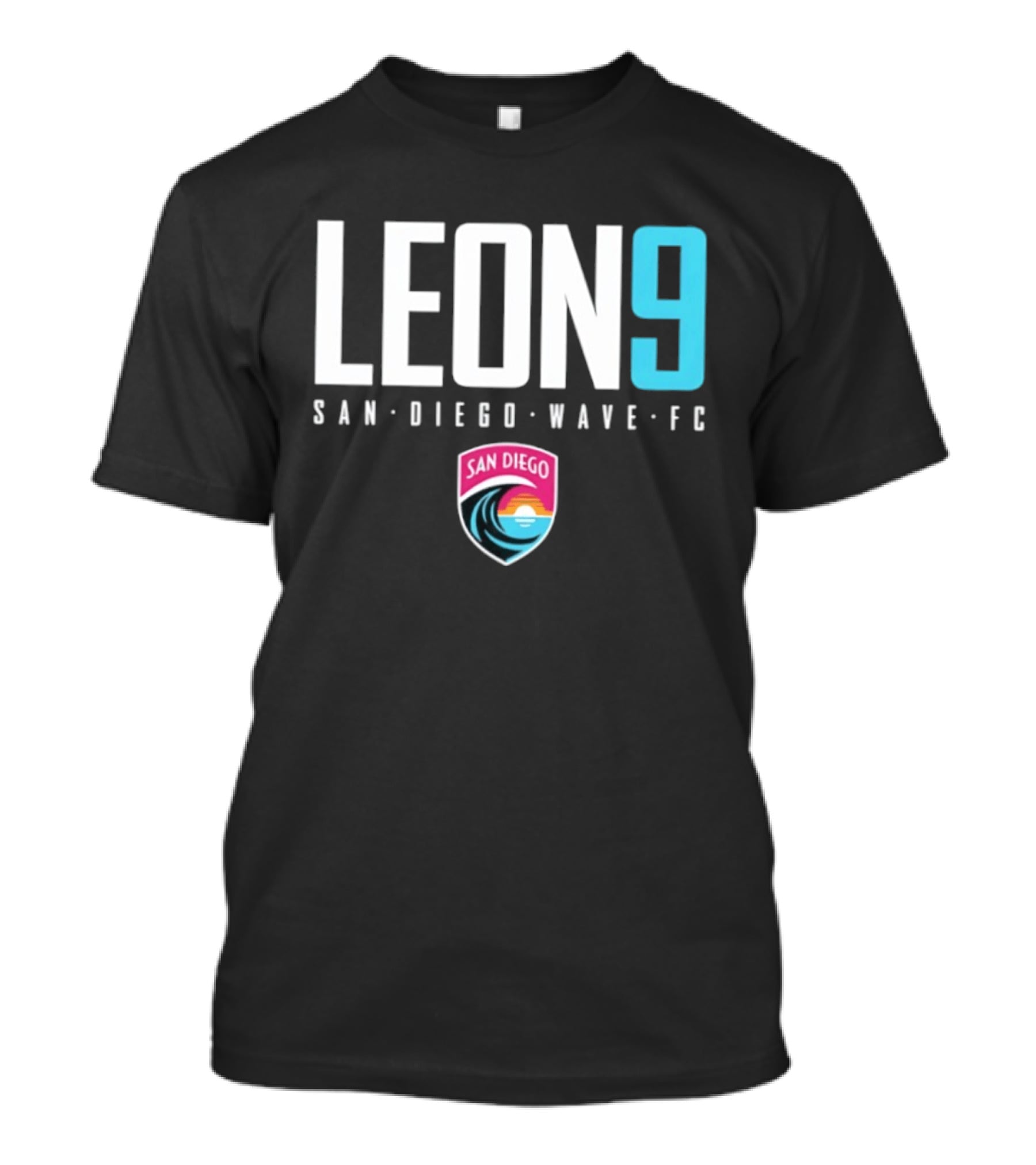 Adriana Leon 9 San Diego Wave FC T-Shirt