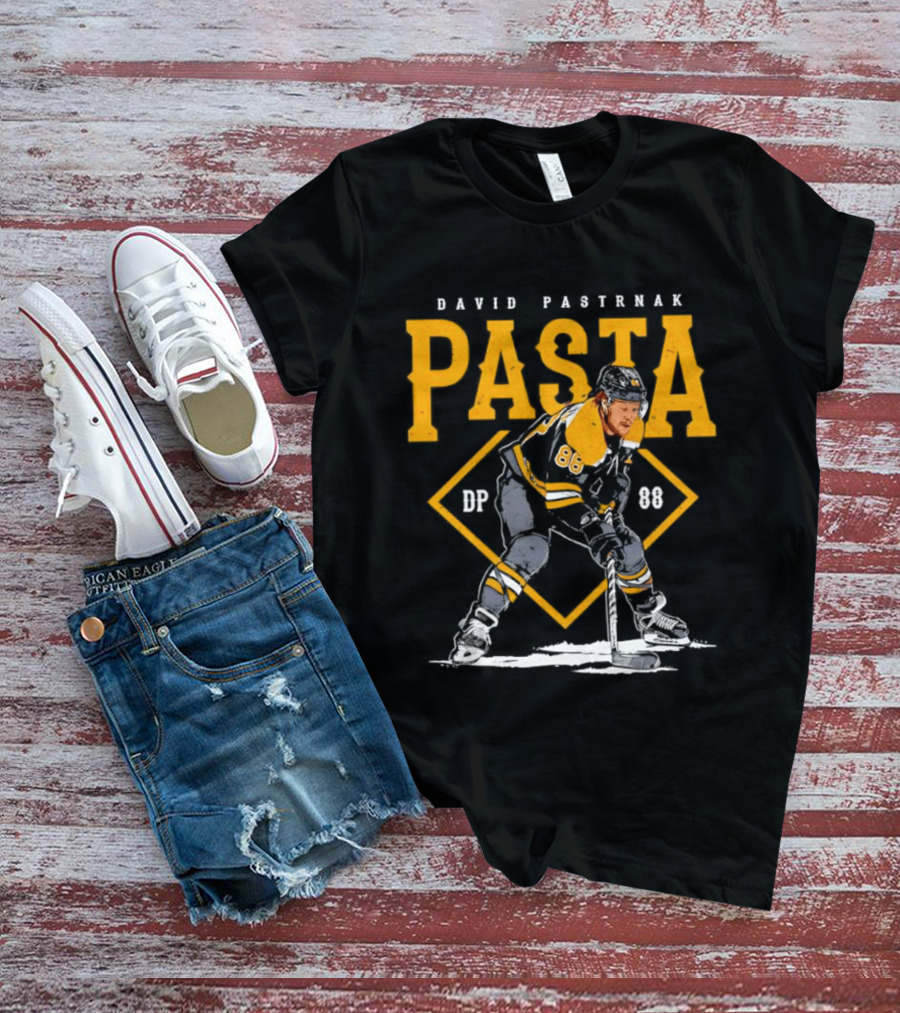 David Pastrnak Pasta BP 88 Boston Bruins NHL Player T-Shirt