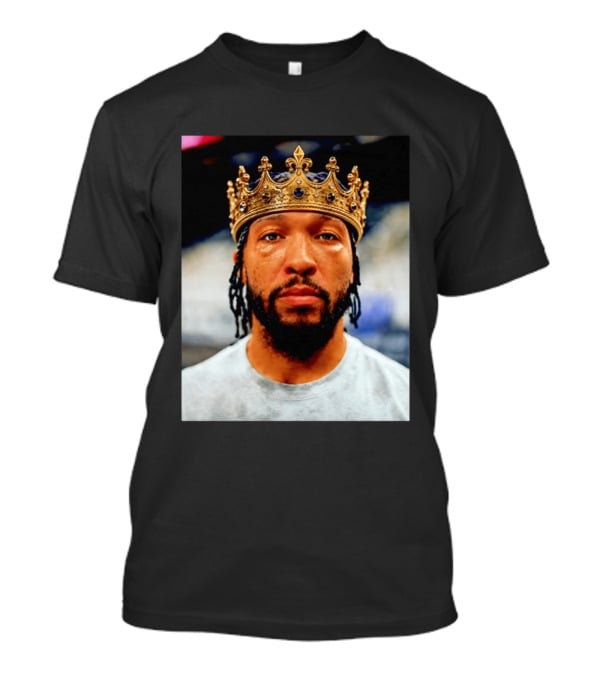 Jalen Brunson King New York Knicks Crown T-Shirt