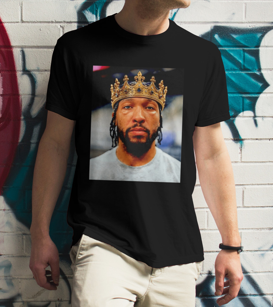 Jalen Brunson King New York Knicks Crown T-Shirt