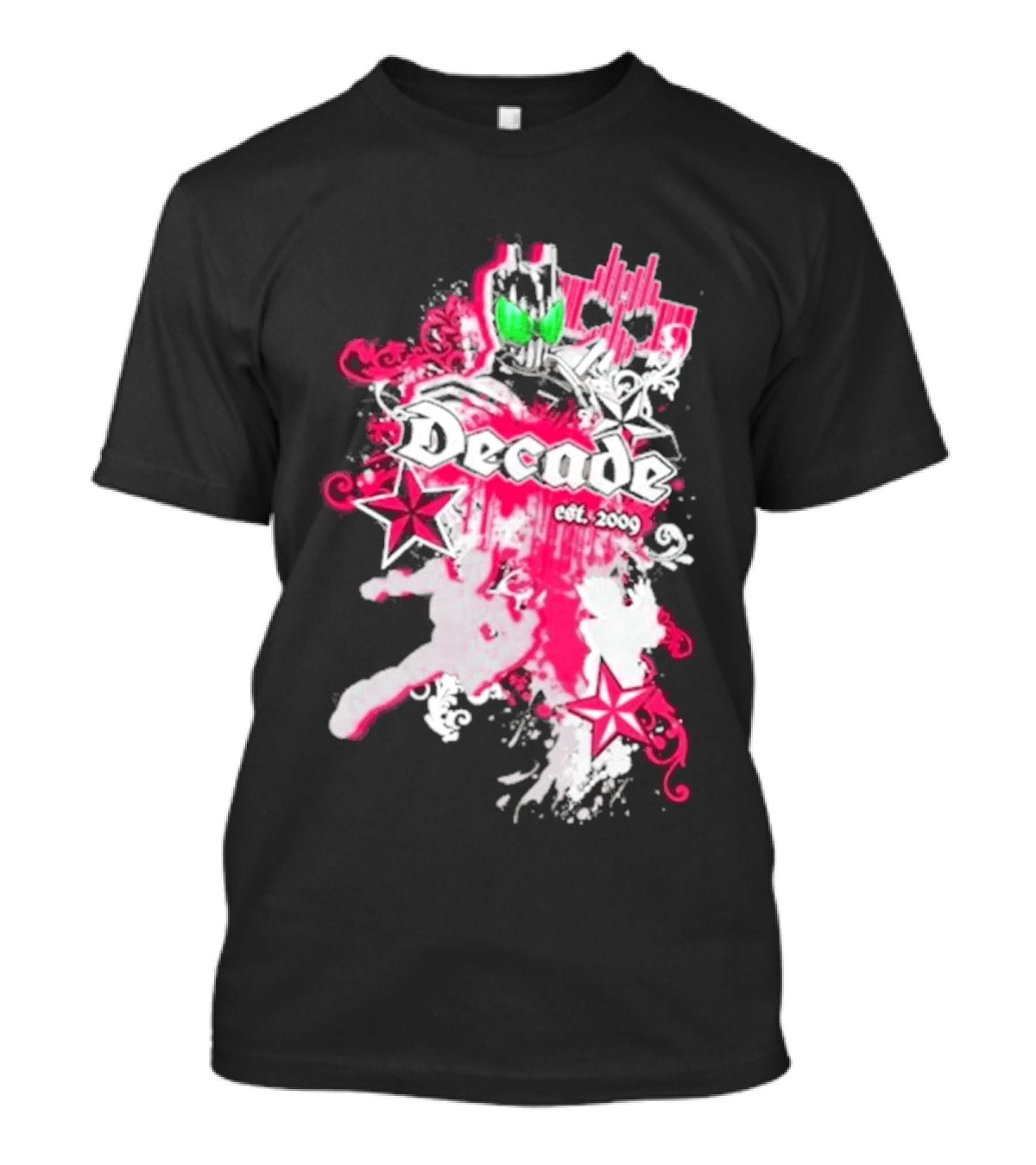 Kamen Rider Decade Est 2009 Heroic Starburst Adventure T-Shirt