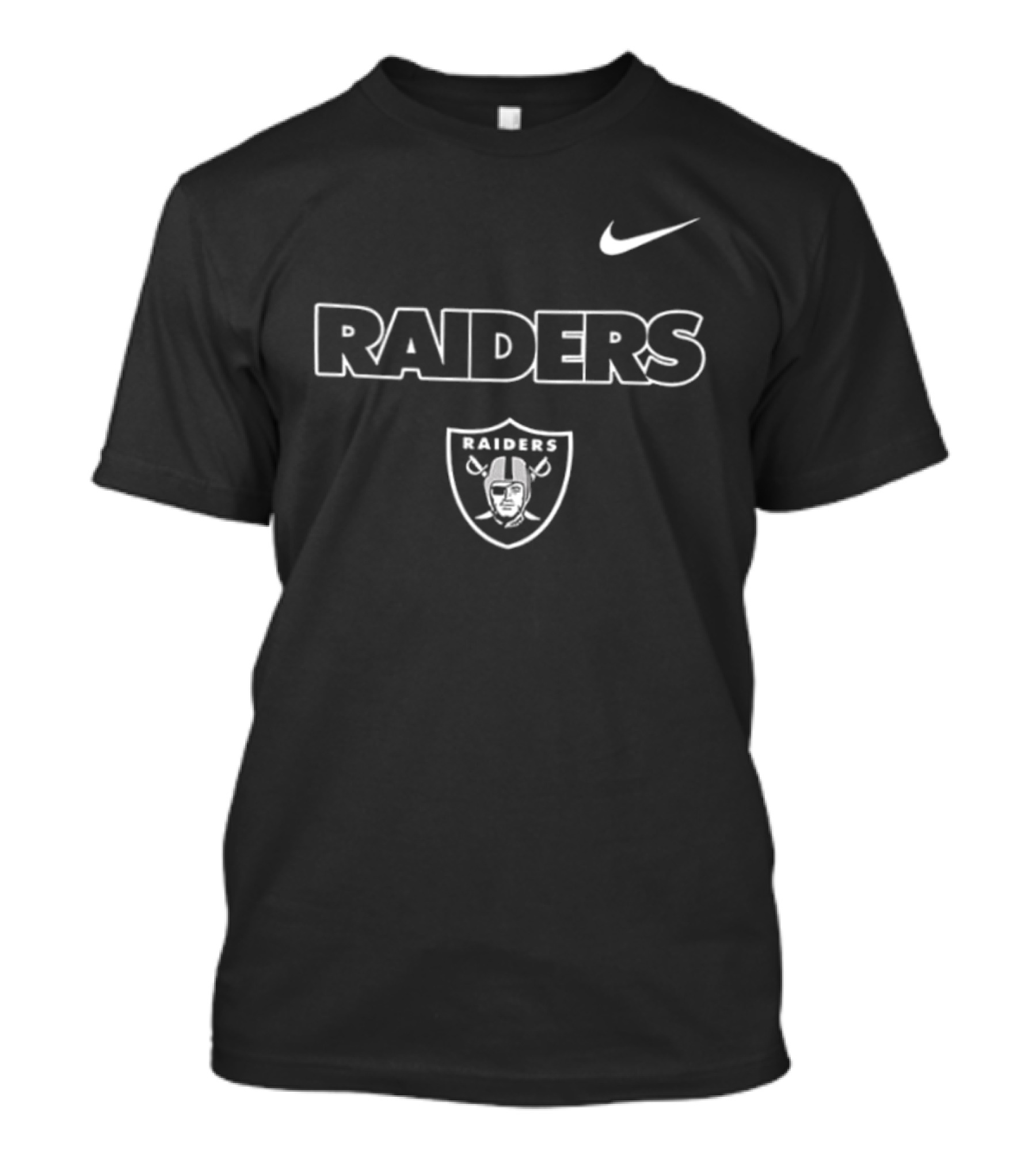 Las Vegas Raiders Skeleton Blue Colla American Proud Mechanic Nike Raiders T-Shirt