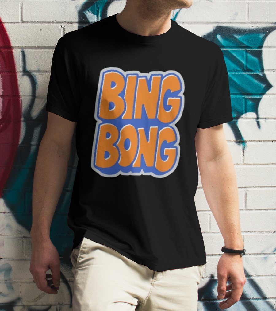 New York Knicks Basketball BING BONG Phrase T-Shirt