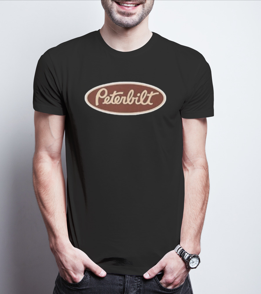 Peterbilt Truck Drawing Classic Two Sided T-Shirt
