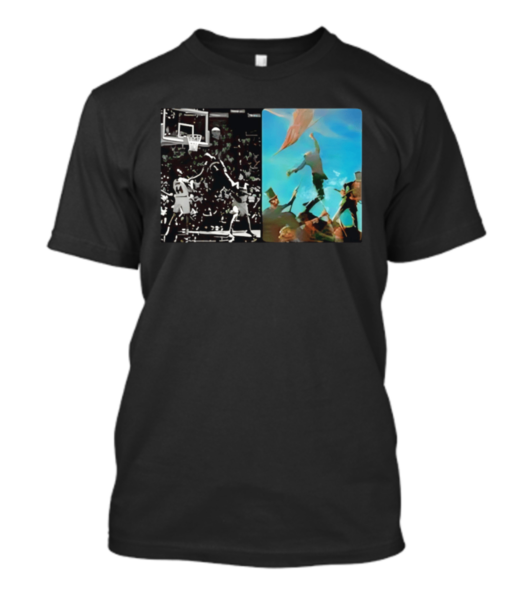 San Antonio Spurs Victor Wembanyama Dunk Alamo Basketball Celebration T-Shirt
