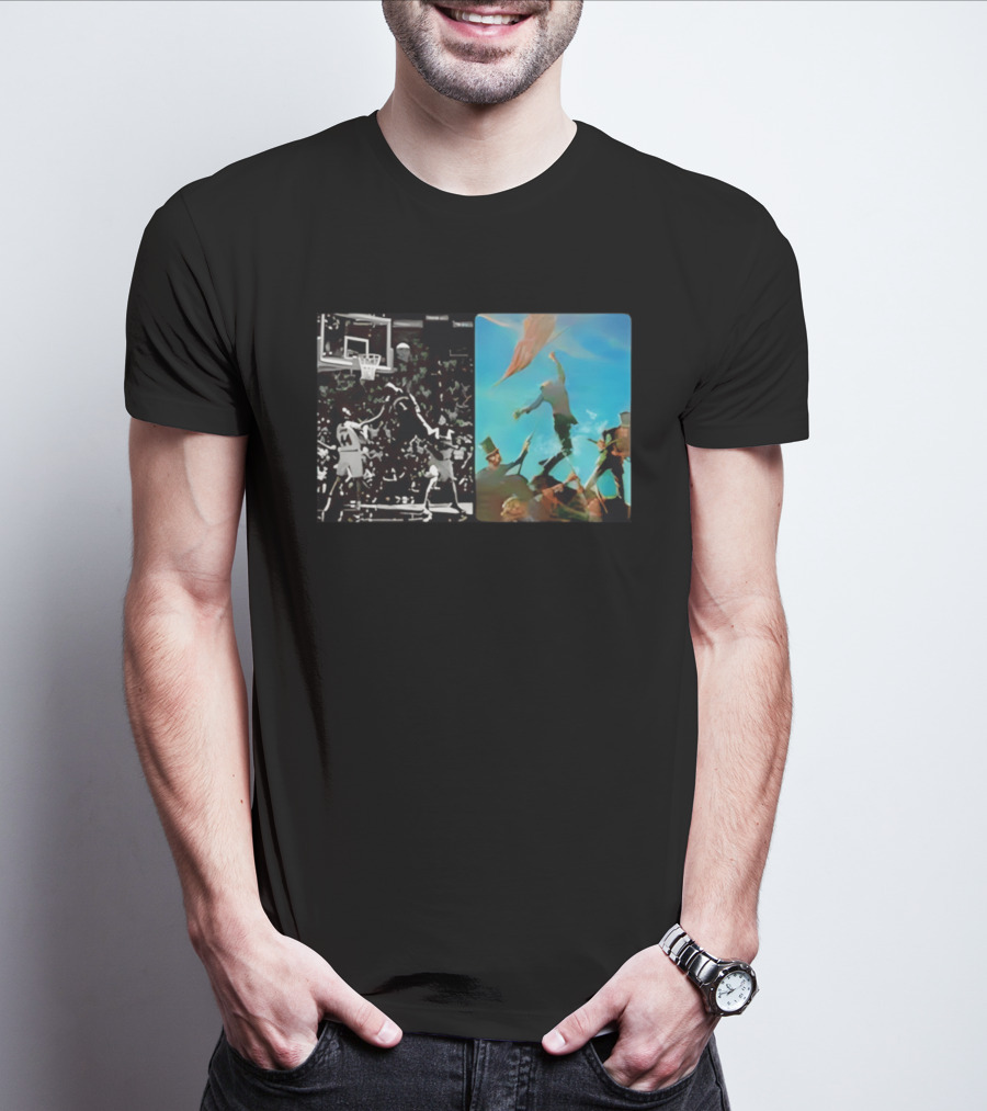 San Antonio Spurs Victor Wembanyama Dunk Alamo Basketball Celebration T-Shirt