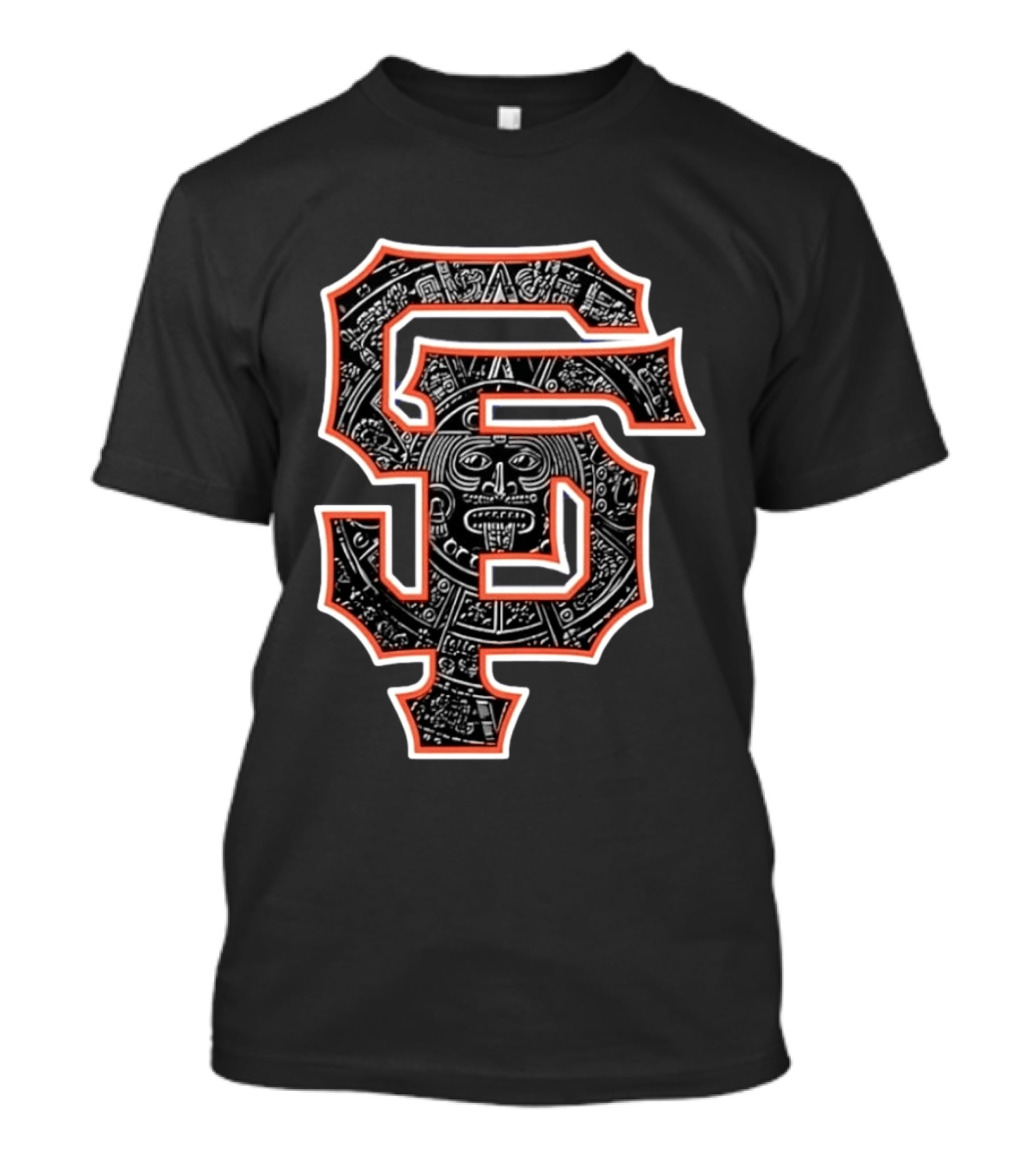 San Francisco SF Aztec Calendar T-Shirt
