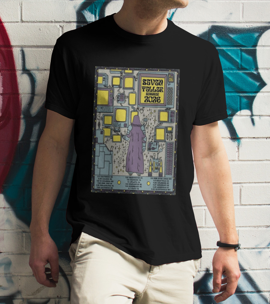 Seven Teller Summer 2026 Baltimore MD Tour June 4 T-Shirt