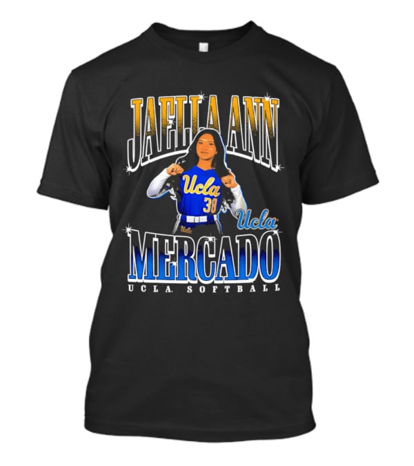 UCLA Softball Jaella Ann Mercado Number 38 T-Shirt