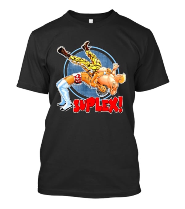 Afro Kid Wrestling Suplex Move T-Shirt