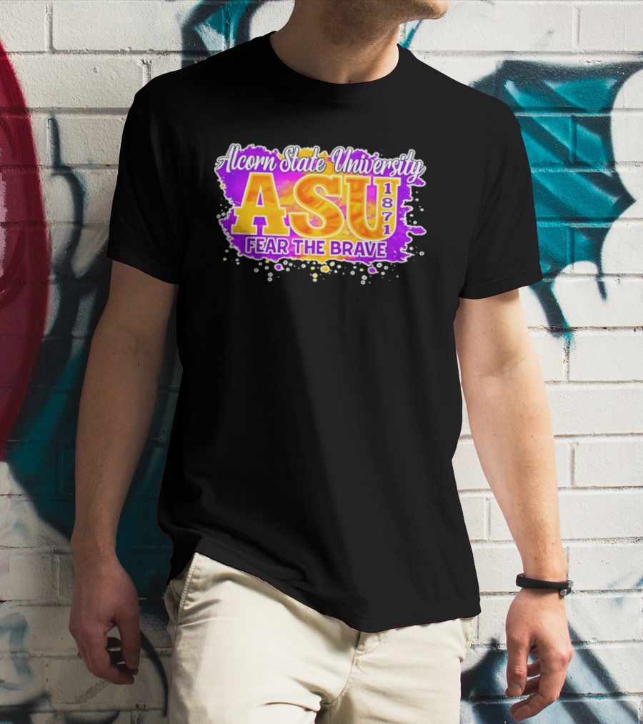 Alcorn State University ASU 1871 Fear The Brave T-Shirt