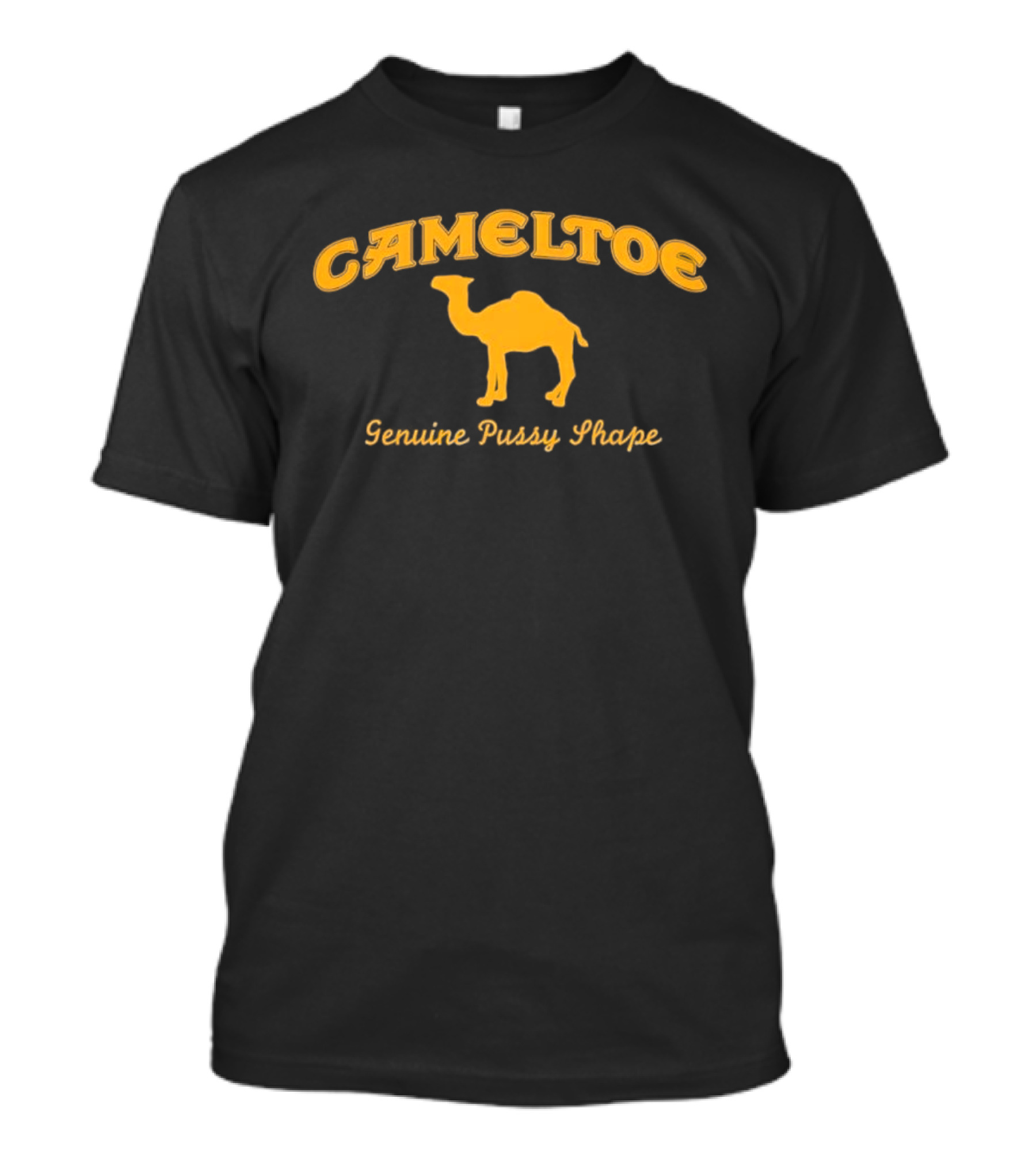 Cameltoe Genuine Pussy Shape Camel T-Shirt