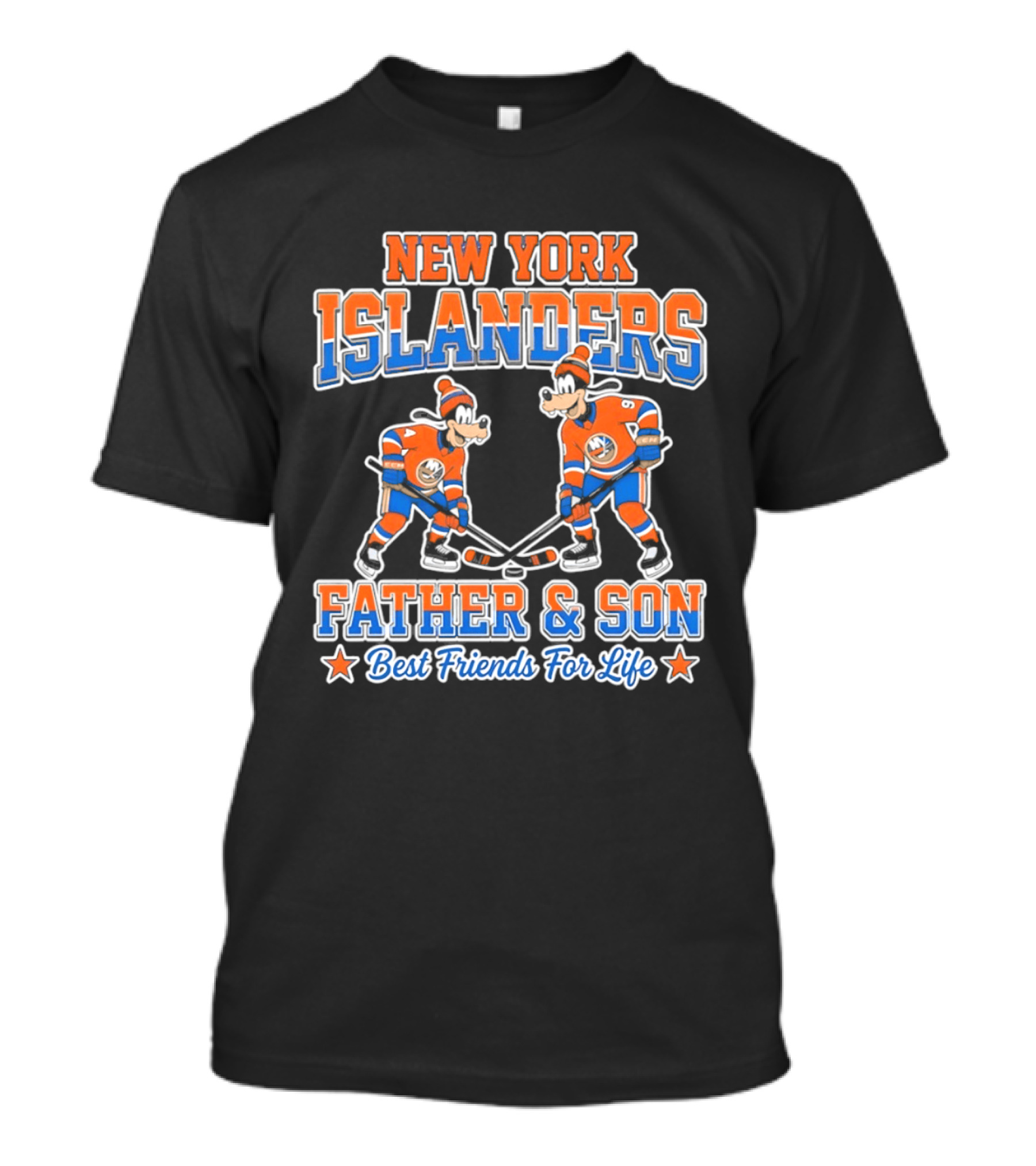 New York Islanders Goofy Father Son Best Friends For Life T-Shirt