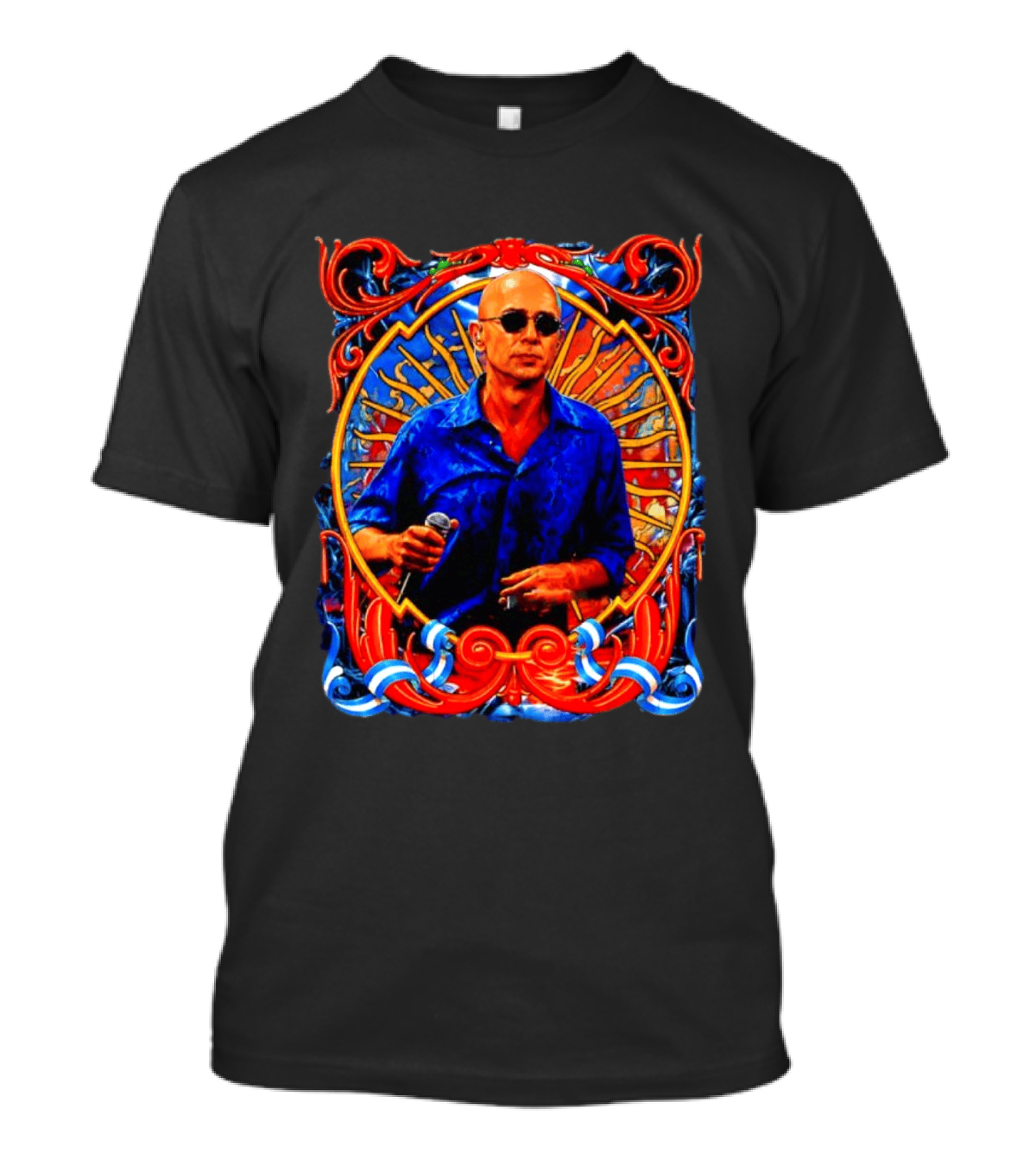 Indio Solari Patricio Rey Y Sus Redonditos De Ricota Iconic Concert Aura T-Shirt