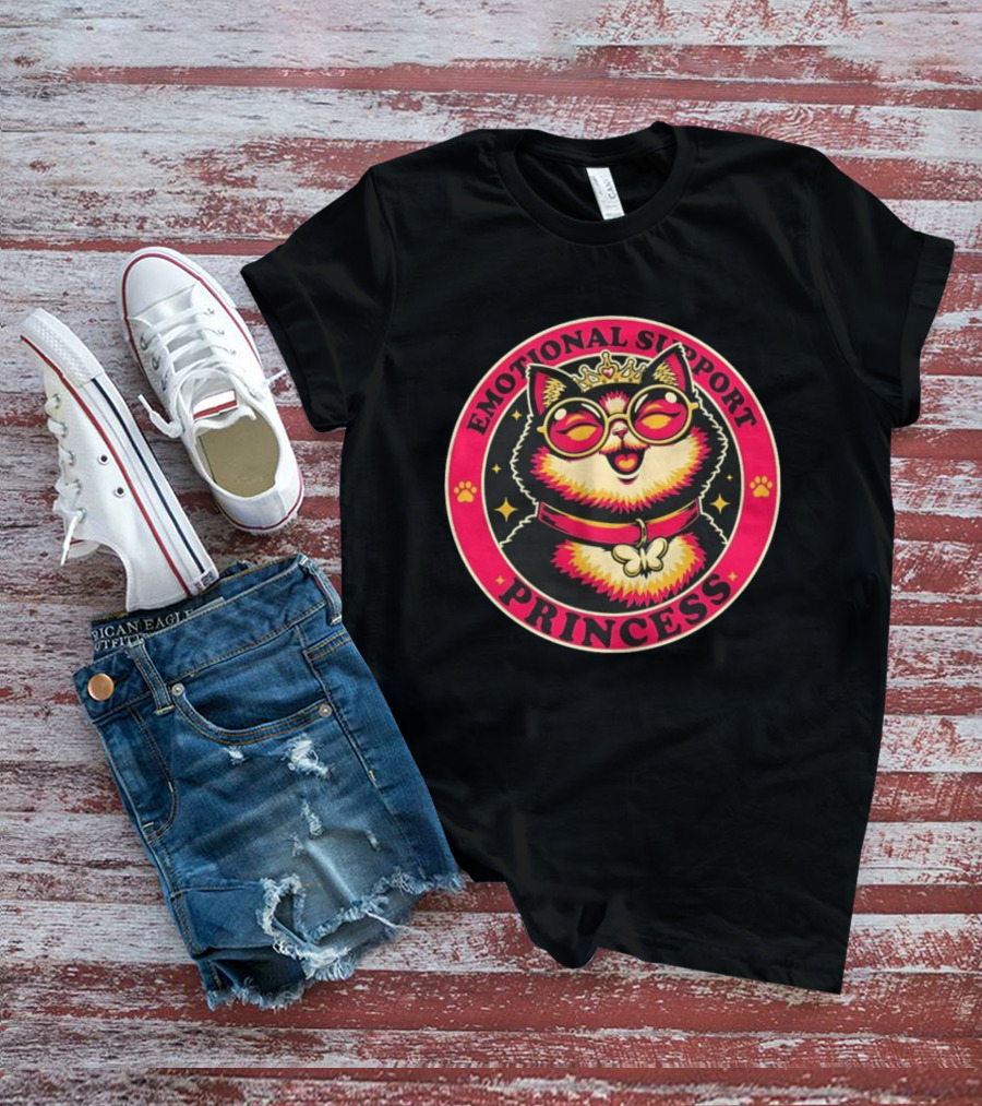 Dungeon Crawler Carl Emotional Support Princess Donut Cat T-Shirt