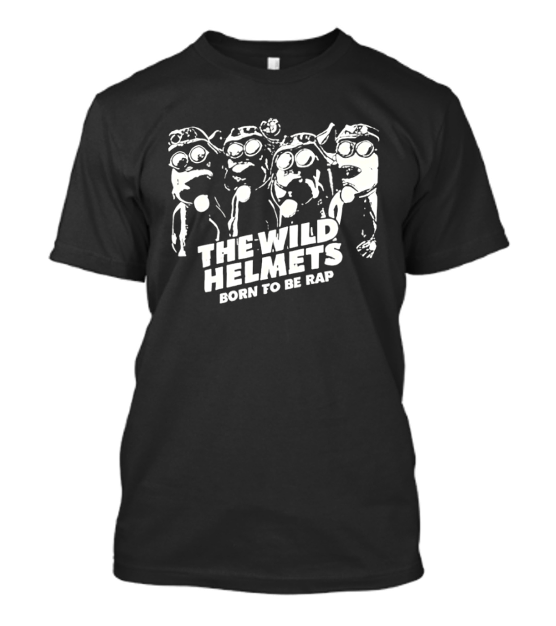 The Wild Helmets Born To Be Rap Minions T-Shirt