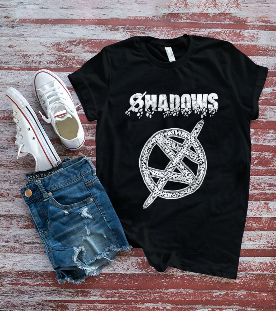 Shadows Anarchy Symbol Grunge T-Shirt