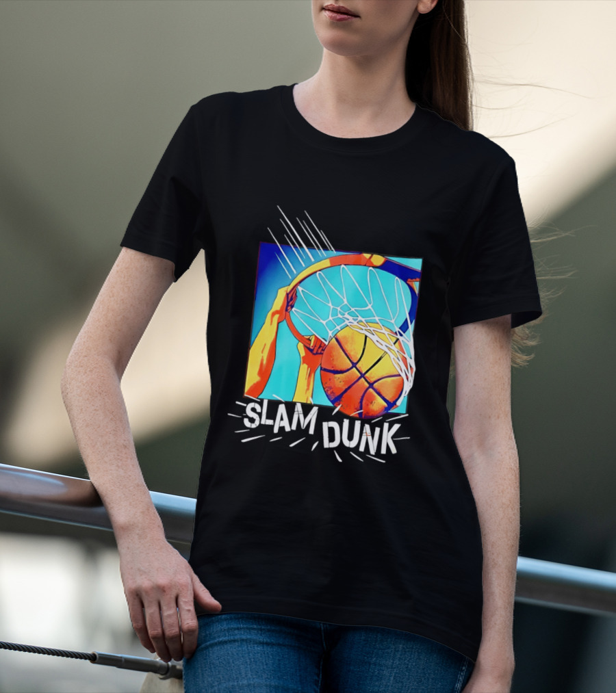 Slam Dunk Basketball Children's Place Hoop Action Kids T-Shirt
