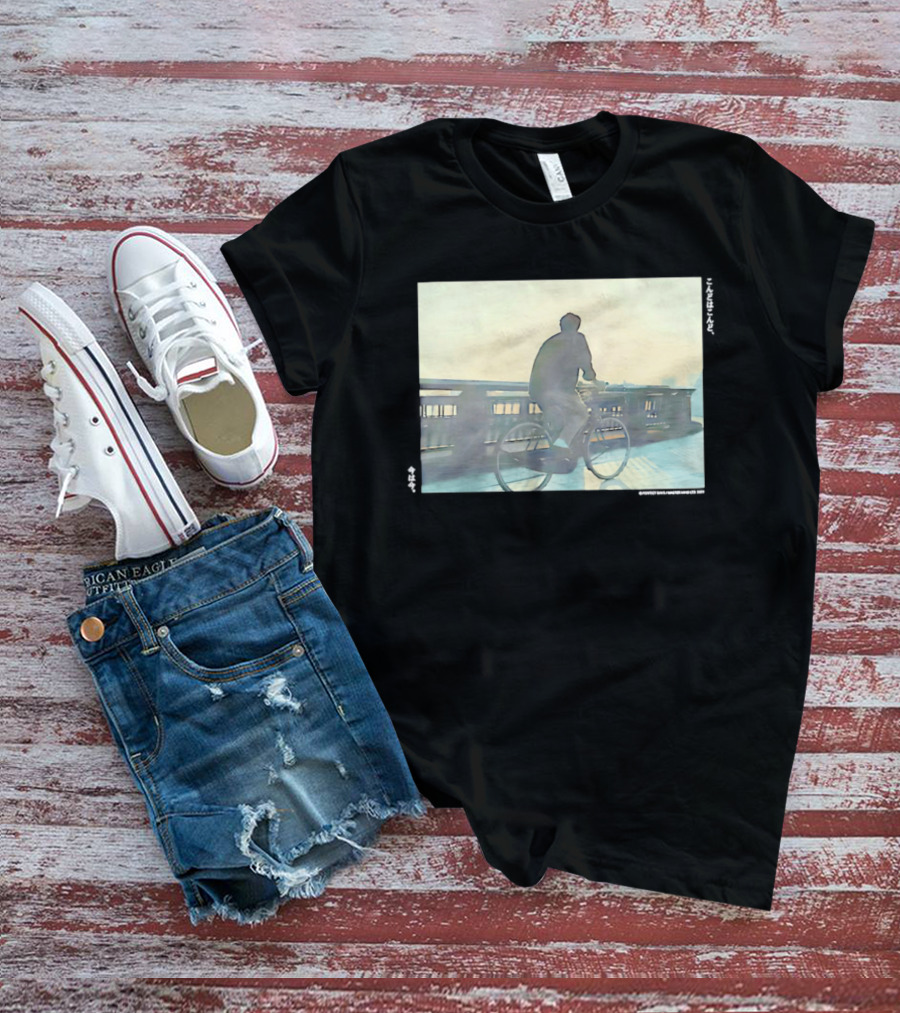 Suzuka Chinzei Perfect Days Movie Bicycle Scene T-Shirt