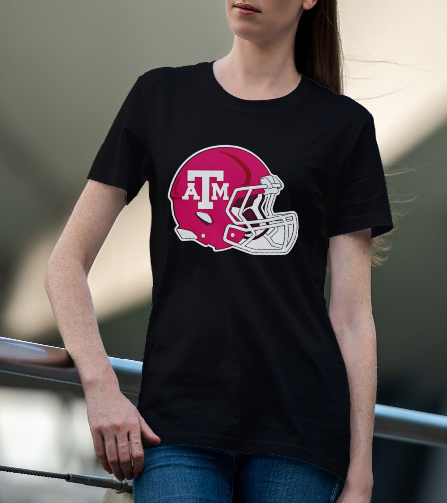 Texas A&M Aggies Football Helmet Fan Gear T-Shirt