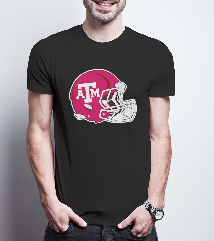 Texas A&M Aggies Football Helmet Fan Gear T-Shirt