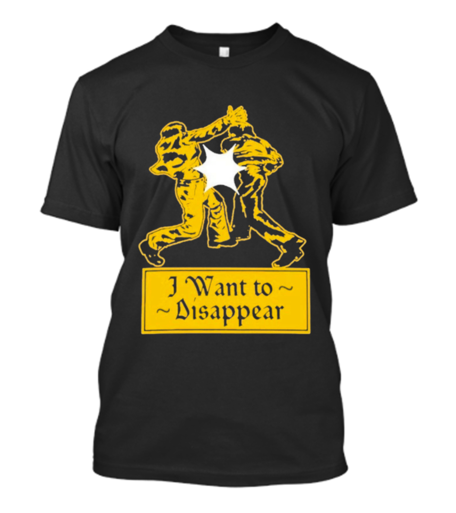 I Want To Disappear The Smiths Fighting Men Music Album T-Shirt