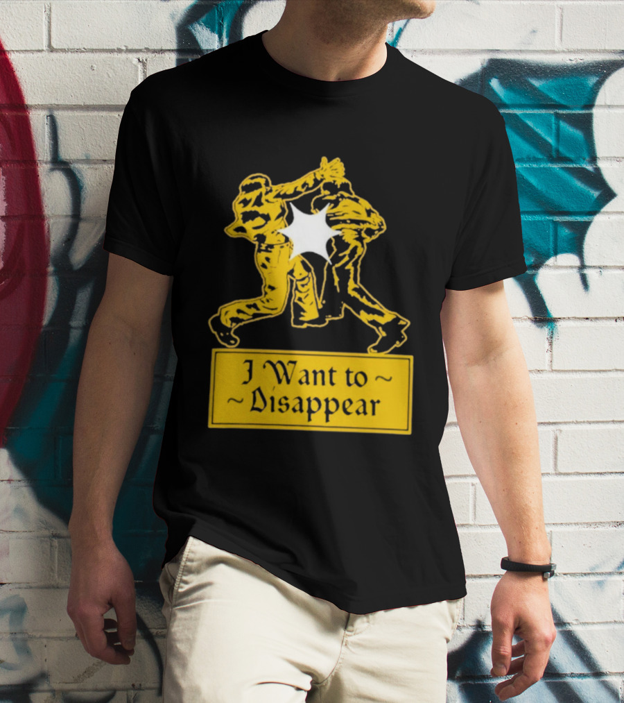 I Want To Disappear The Smiths Fighting Men Music Album T-Shirt