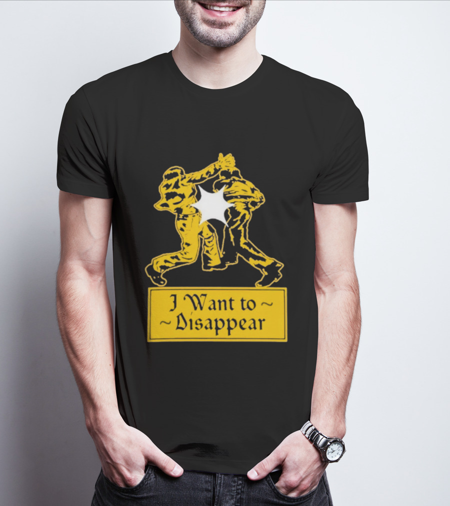 I Want To Disappear The Smiths Fighting Men Music Album T-Shirt
