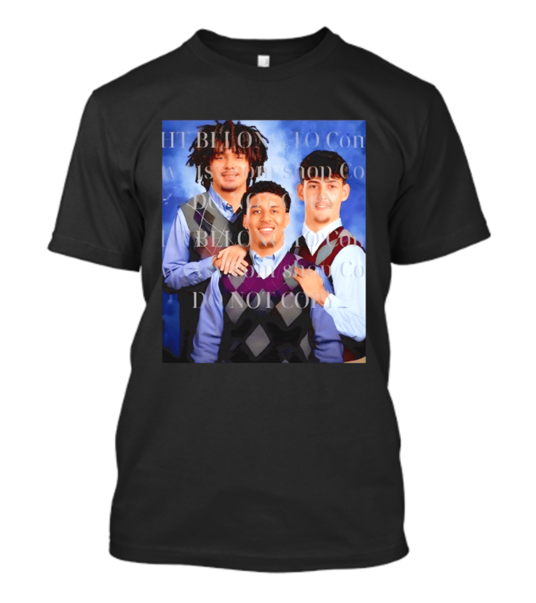 Yaxel Lendeborg Elliot Cadeau Aday Mara Step Brothers Basketball Photo T-Shirt