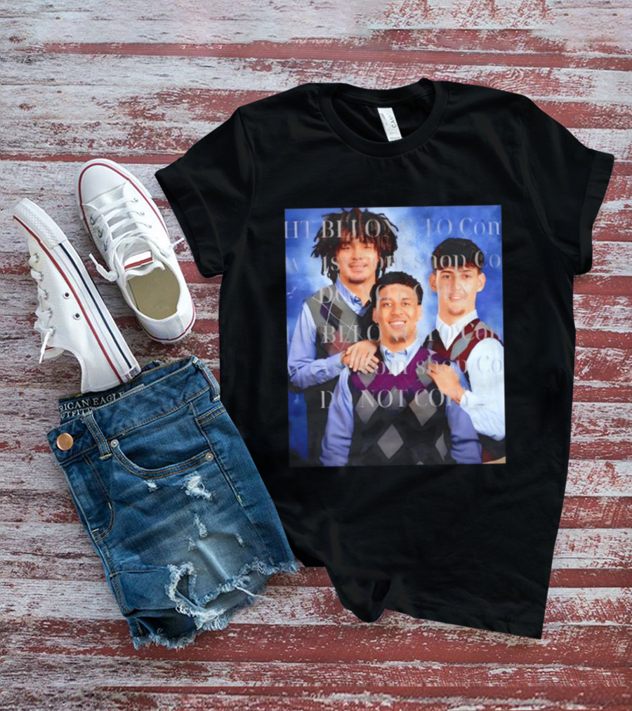 Yaxel Lendeborg Elliot Cadeau Aday Mara Step Brothers Basketball Photo T-Shirt