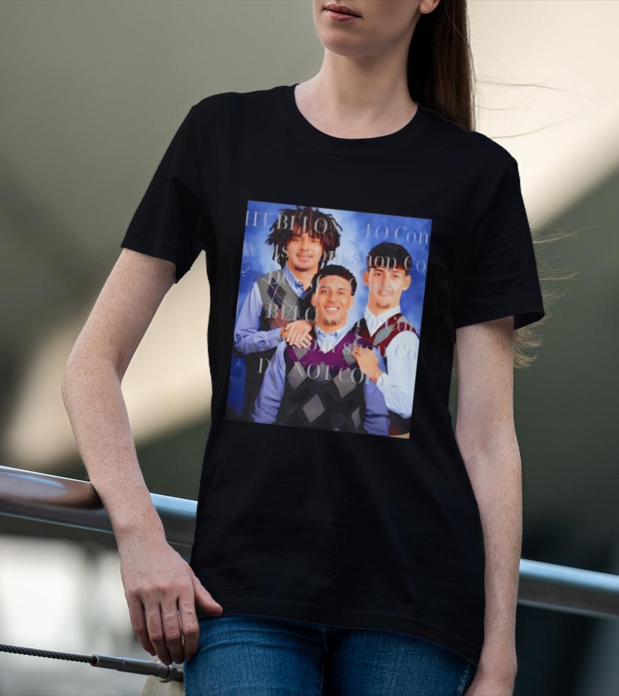 Yaxel Lendeborg Elliot Cadeau Aday Mara Step Brothers Basketball Photo T-Shirt