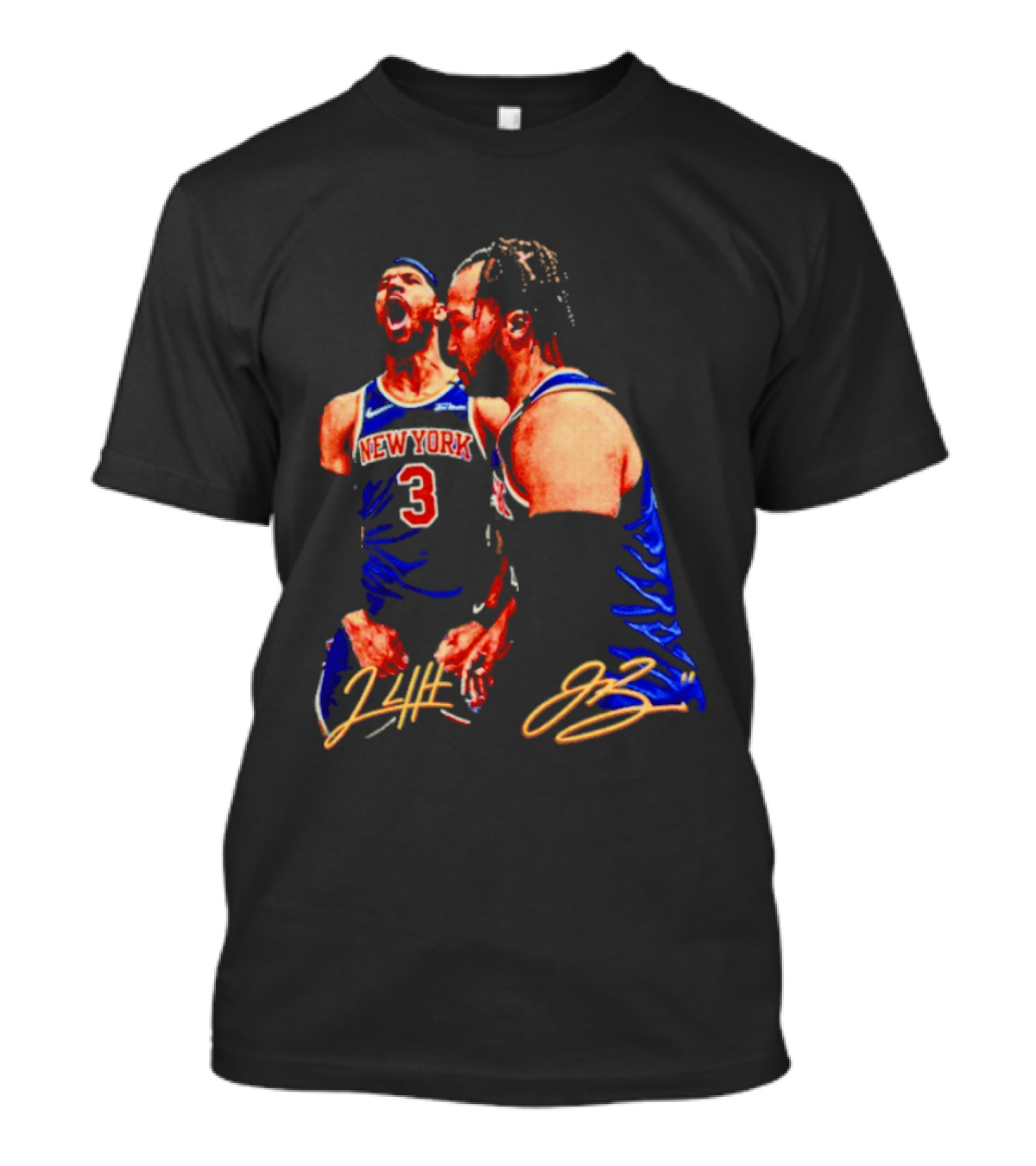 New York Knicks Jalen Brunson Josh Hart 3 11 Signature T-Shirt