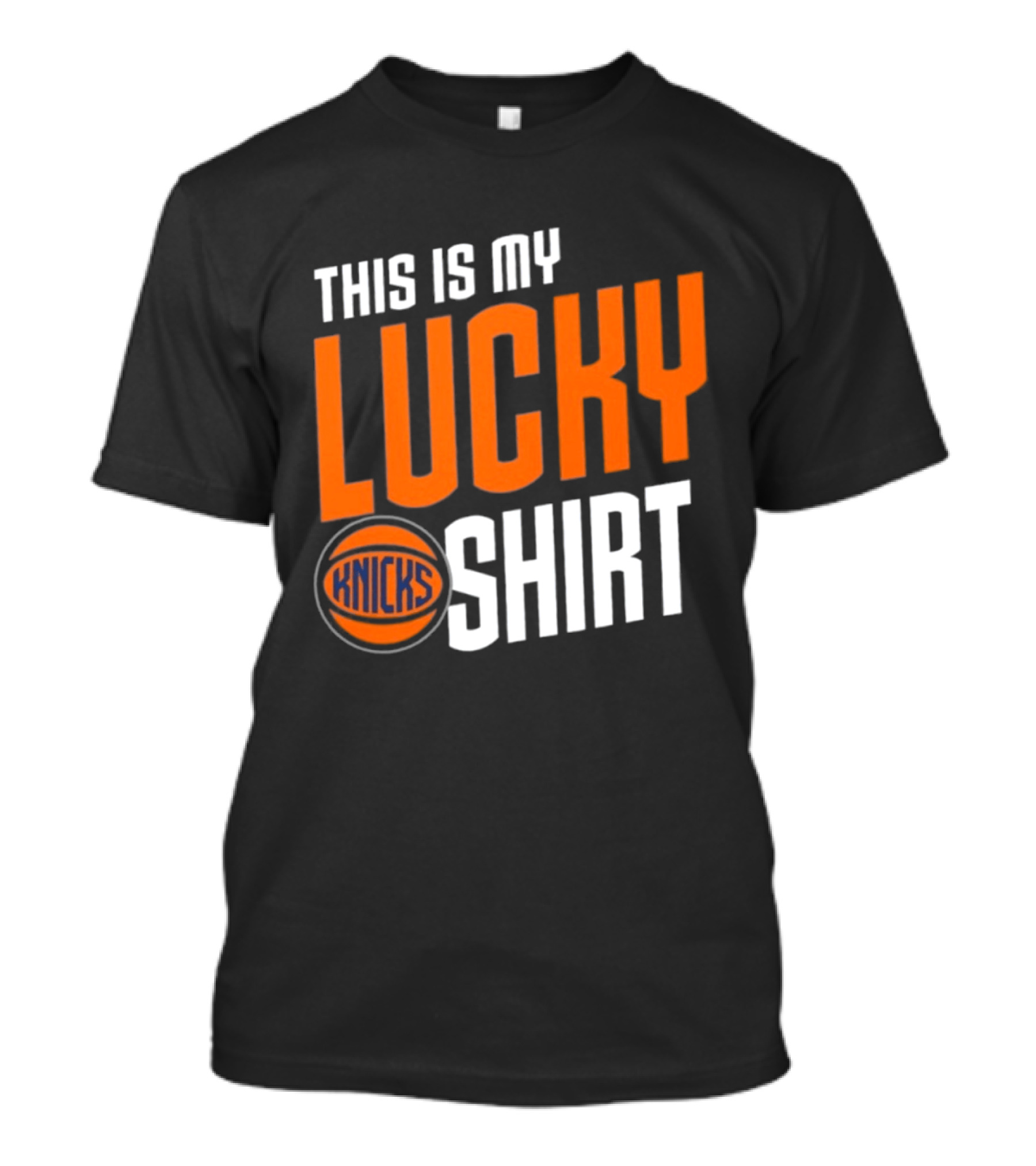 New York Knicks This Is My Lucky Knicks T-Shirt