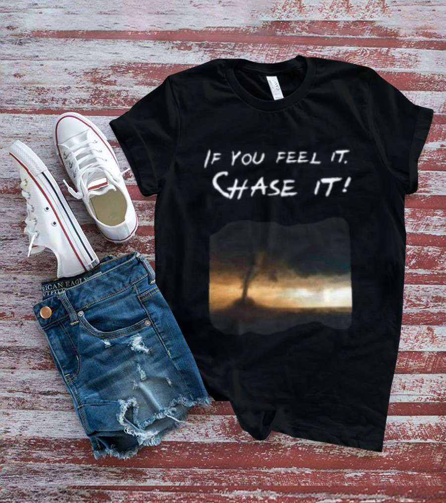If You Feel It Chase It Beryl Hurricane Anime 2024 T-Shirt