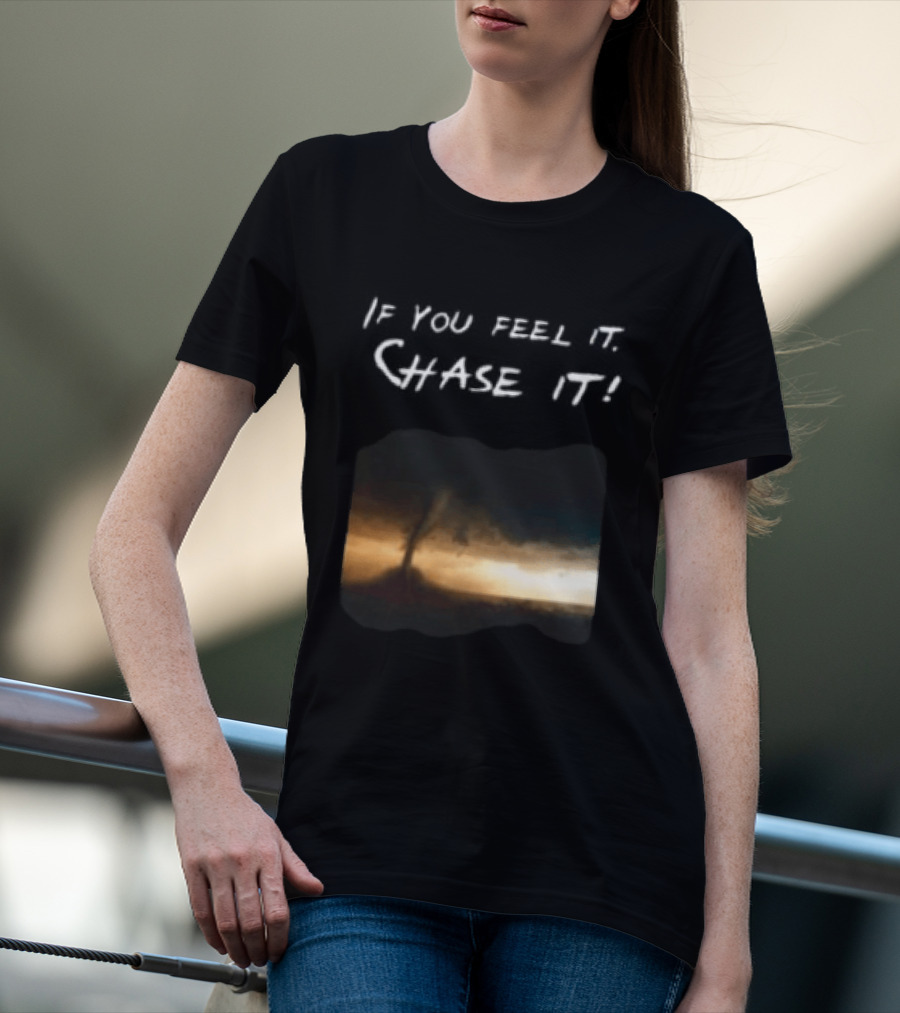 If You Feel It Chase It Beryl Hurricane Anime 2024 T-Shirt
