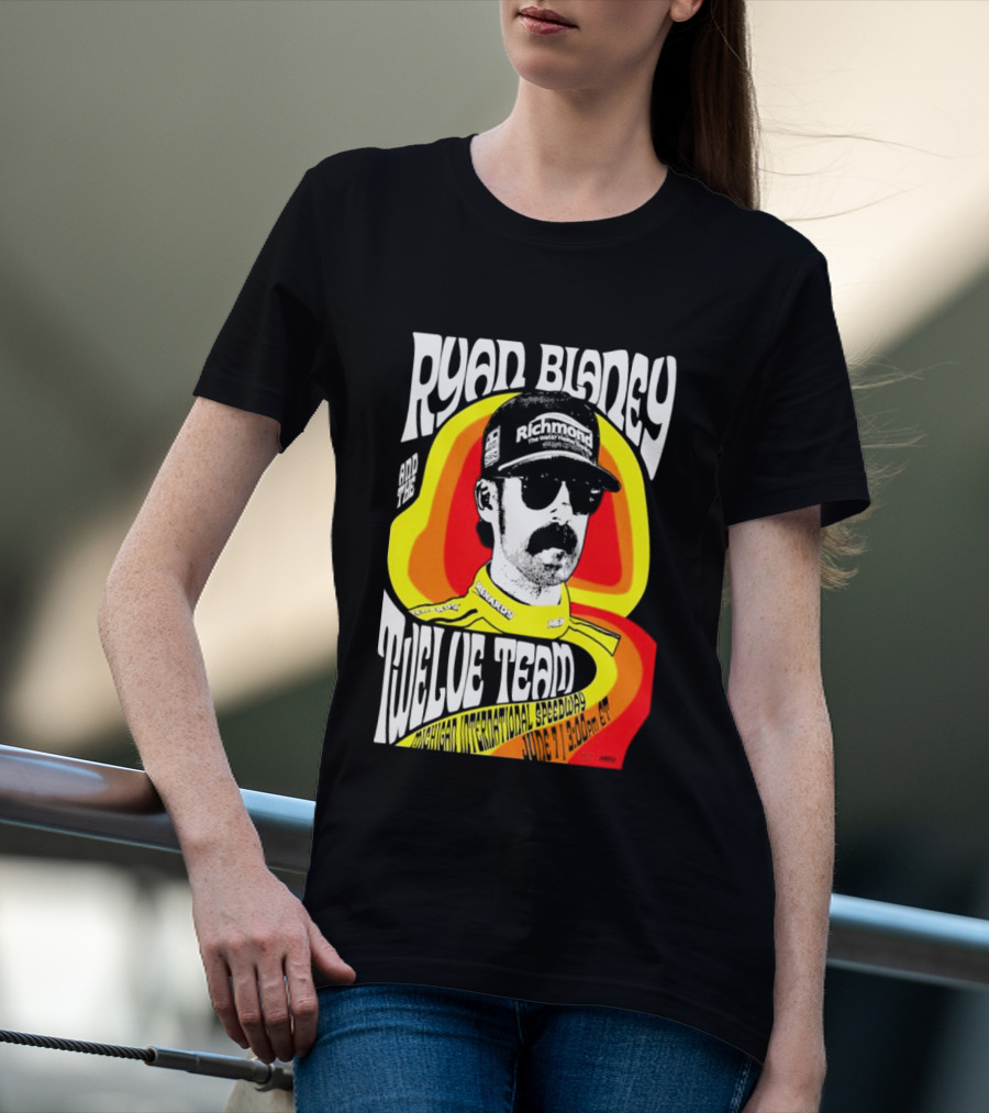 Ryan Blaney 12 Tribute Team Michigan International Speedway June 7 2026 T-Shirt