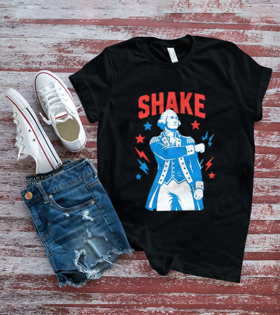 Shake And Bake George Washington America Drinking T-Shirt
