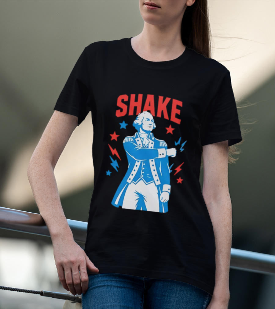 Shake And Bake George Washington America Drinking T-Shirt