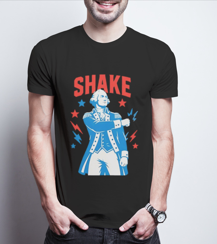 Shake And Bake George Washington America Drinking T-Shirt