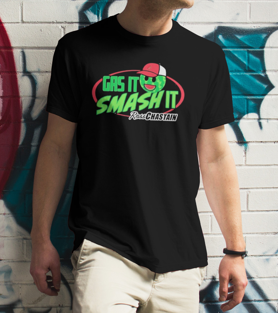 Gas It Smash It Melon Man Ross Chastain T-Shirt