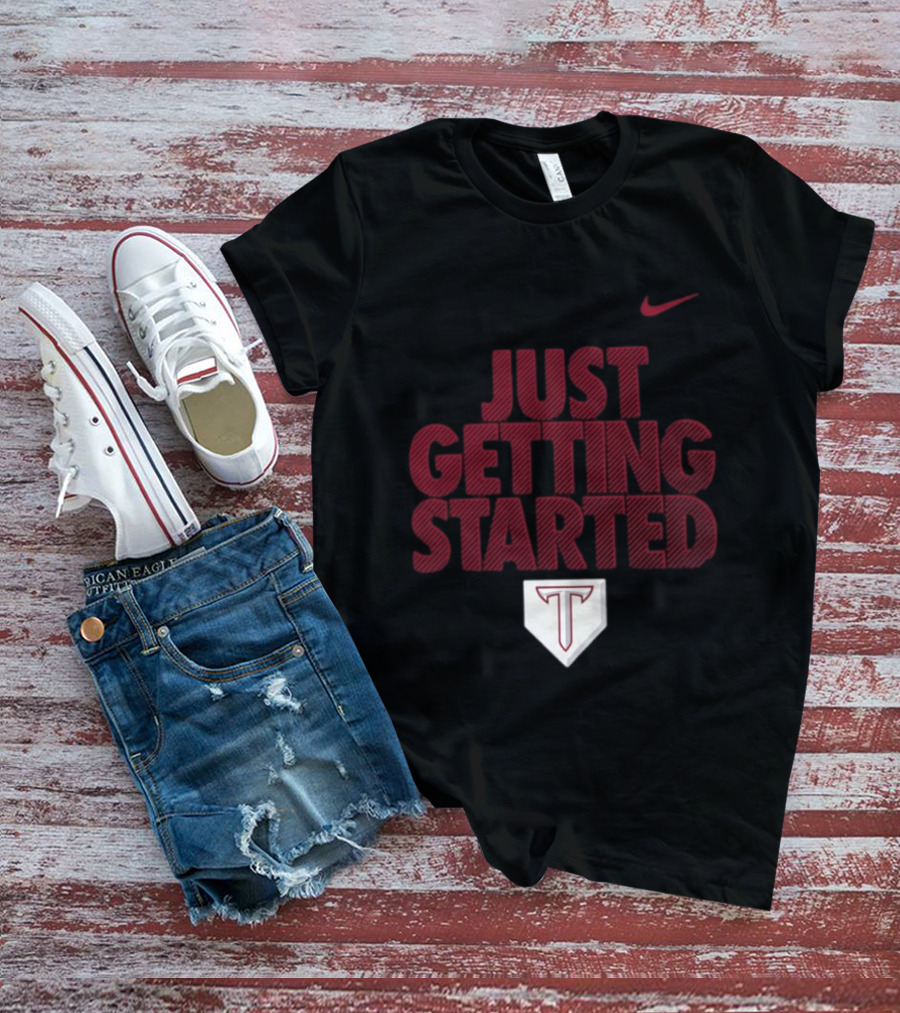 Nike Troy Trojans Just Getting Started T-Shirt