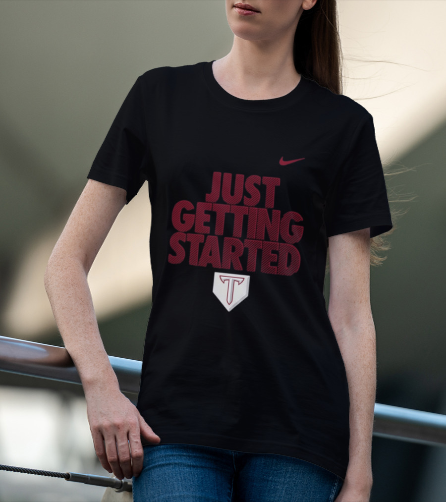 Nike Troy Trojans Just Getting Started T-Shirt