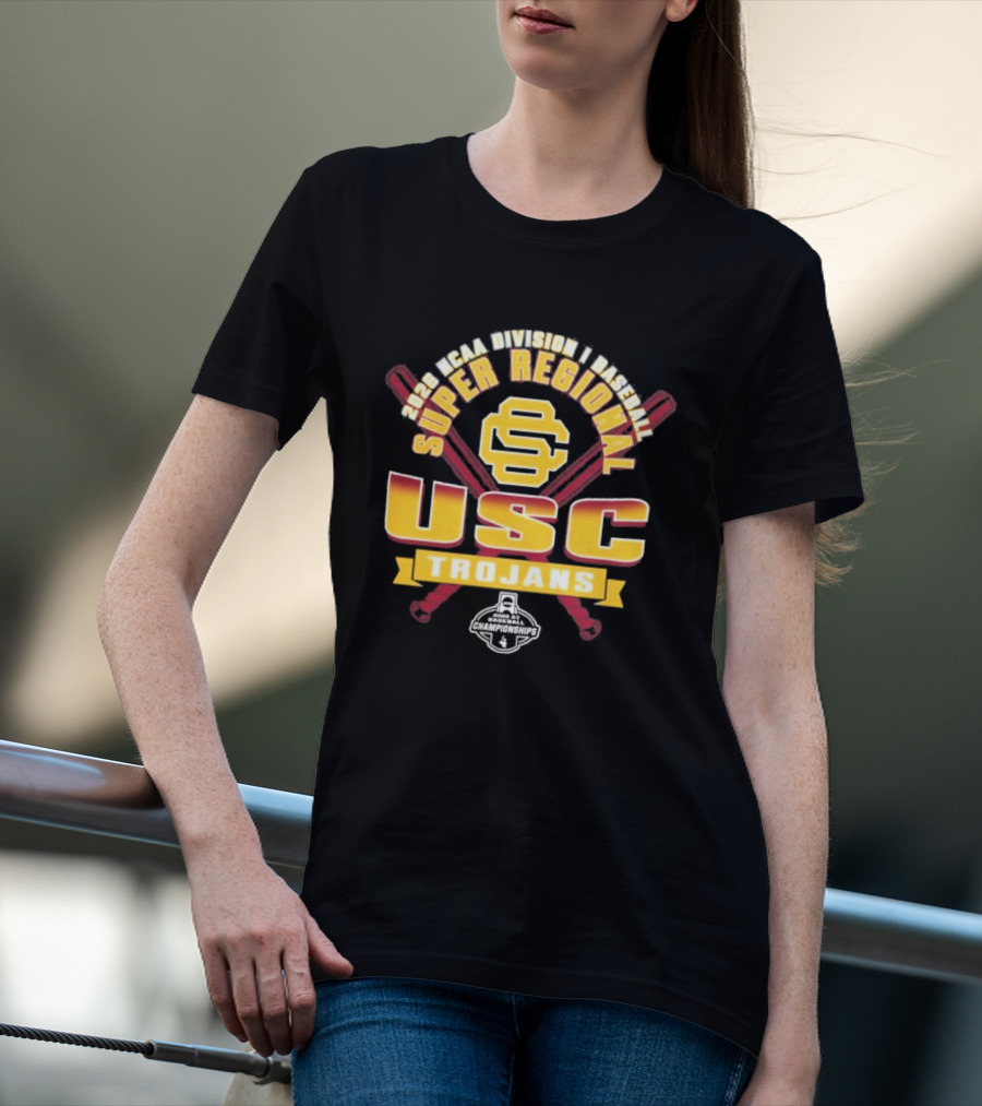 USC Trojans 2026 NCAA Division 1 Baseball Super Regional T-Shirt
