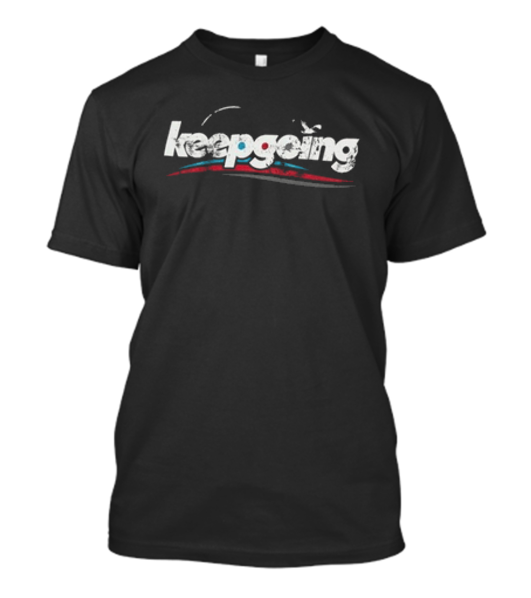 Aaron Rodgers Keepgoing Bird Text With Bird T-Shirt