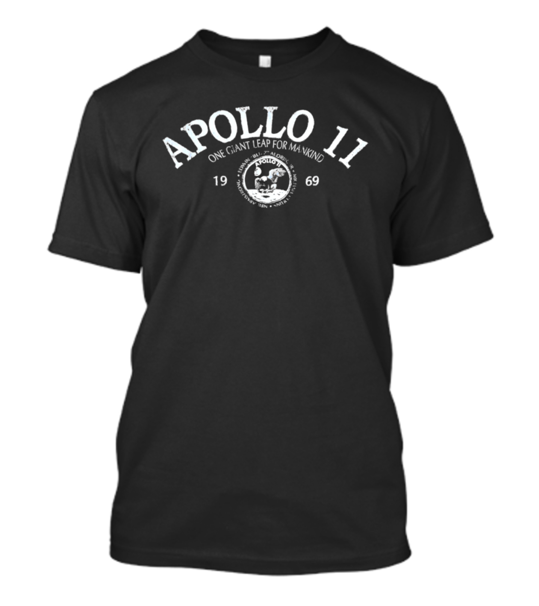 Apollo 11 One Giant Leap For Mankind 1969 NASA Moon Landing T-Shirt