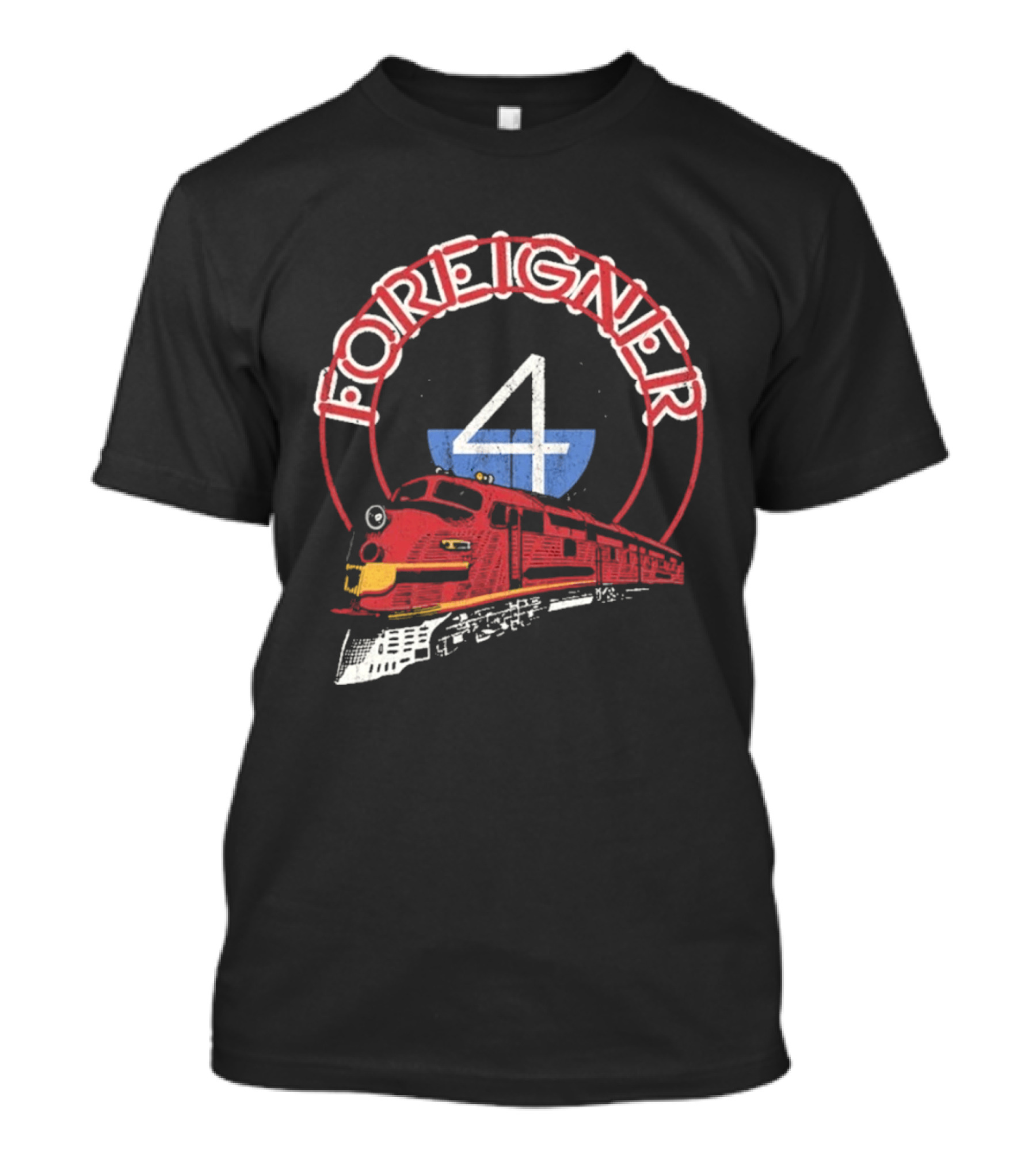 Foreigner 4 Train Red T-Shirt