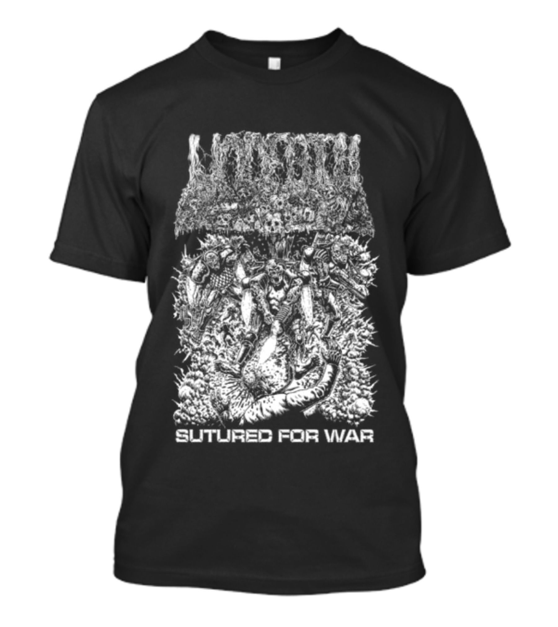 Undeath Sutured For War Metal Shop T-Shirt