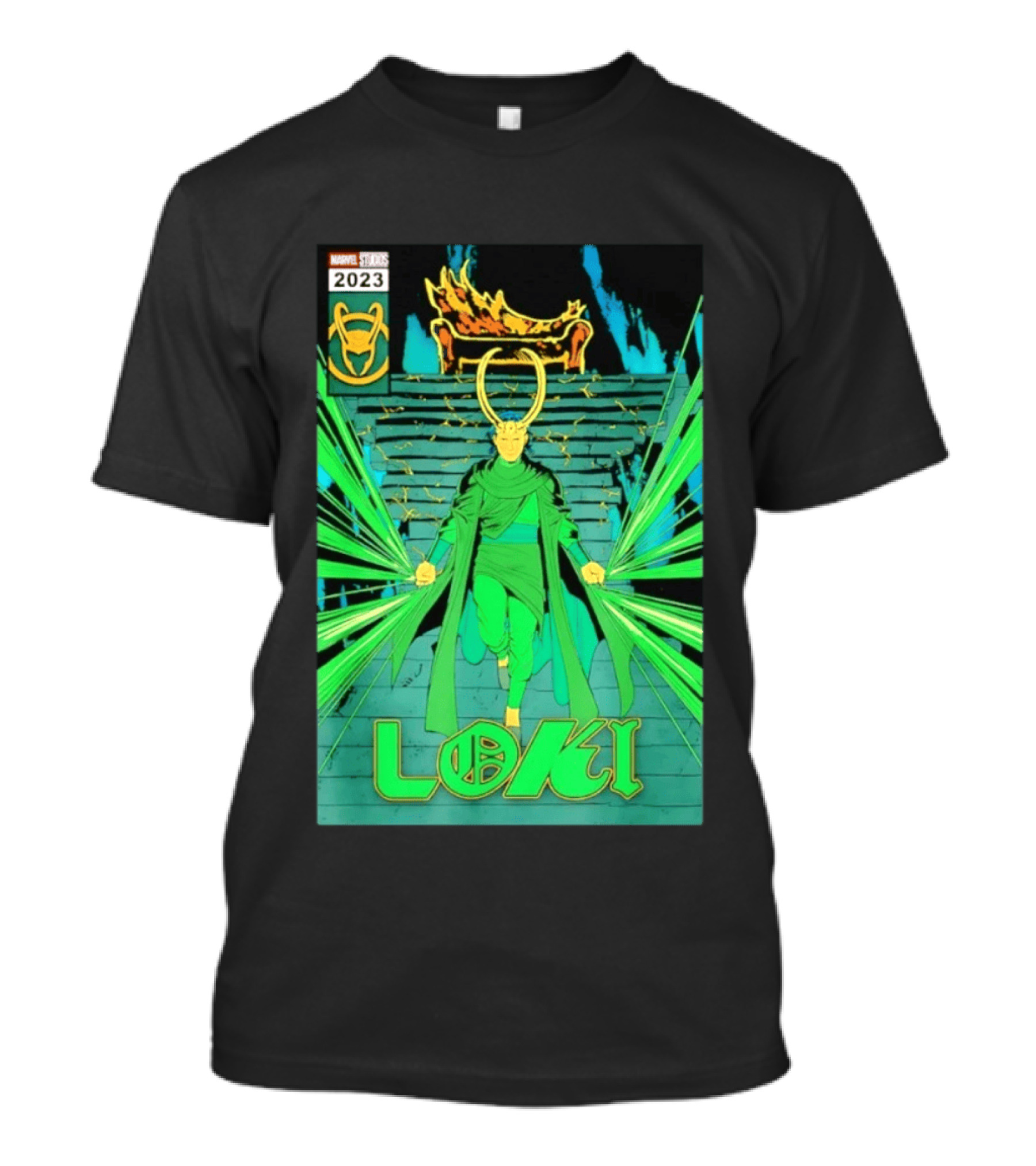 Marvel Studios Loki 2023 Season 2 God Comic T-Shirt